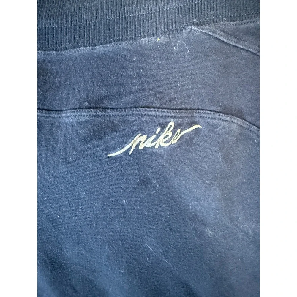 Nike Knee-Length Shorts Youth L Blue Drawstring‎ Embroidered Logo
